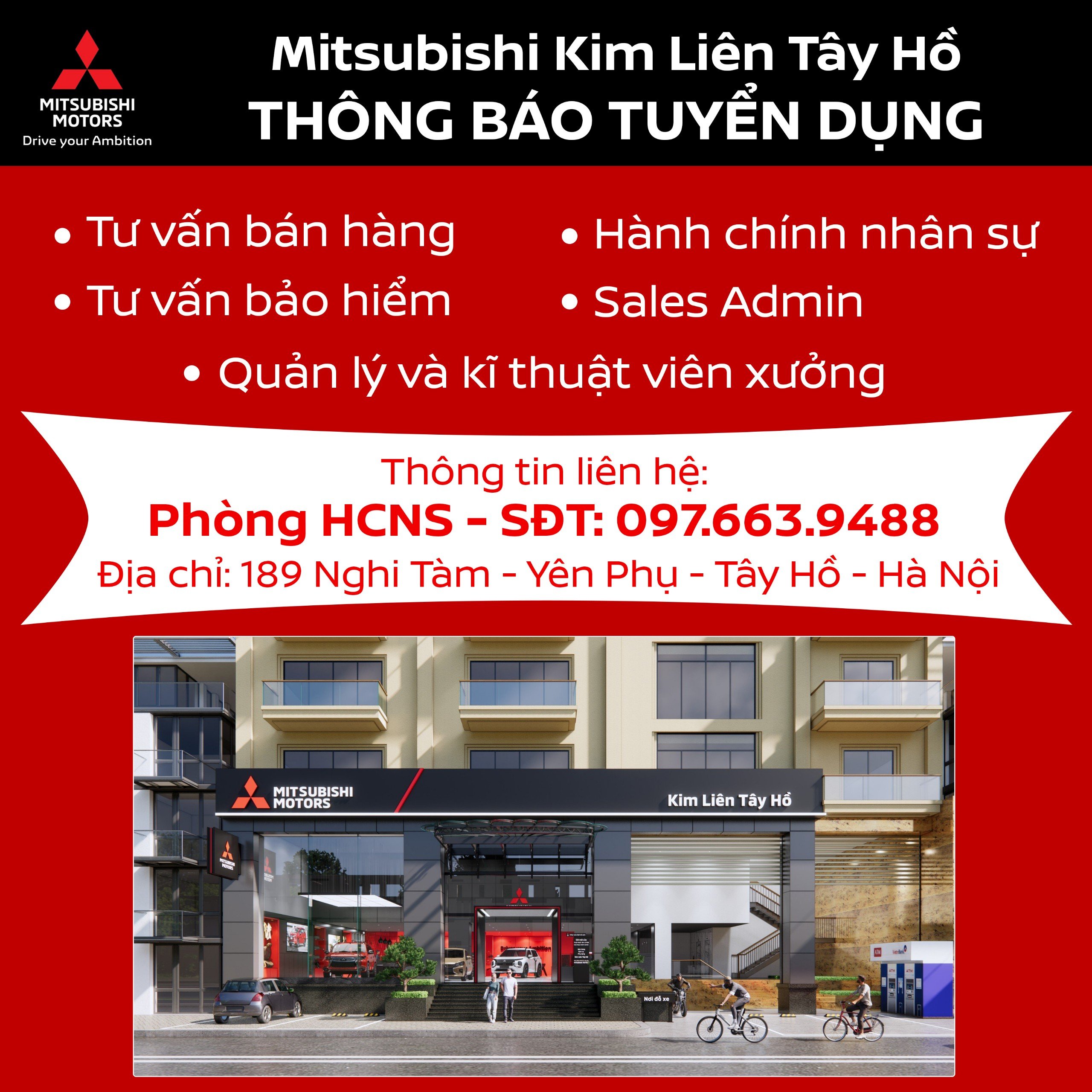 THÔNG BÁO TUYỂN DỤNG THÁNG 4/2024